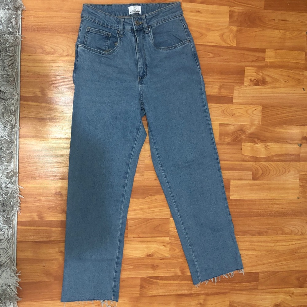 Cotton On Blue Wide Leg Jeans